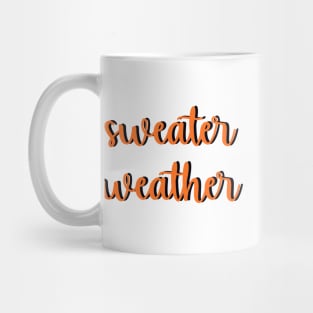 Sweater Weather Mug